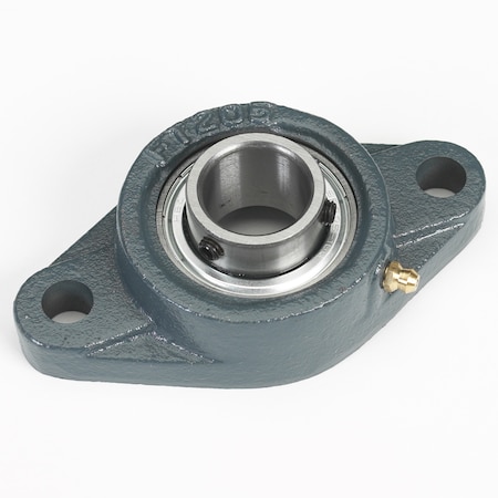 1 3/16 In Bore-Setscrew Typemounted Ballbearing-Flange, F2Cm-Bs-118-Ah